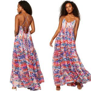 *NWT*MISA ❣️Kalita Open Back Maxi Dress❣️